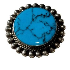 Vintage Sterling Silver Brooch